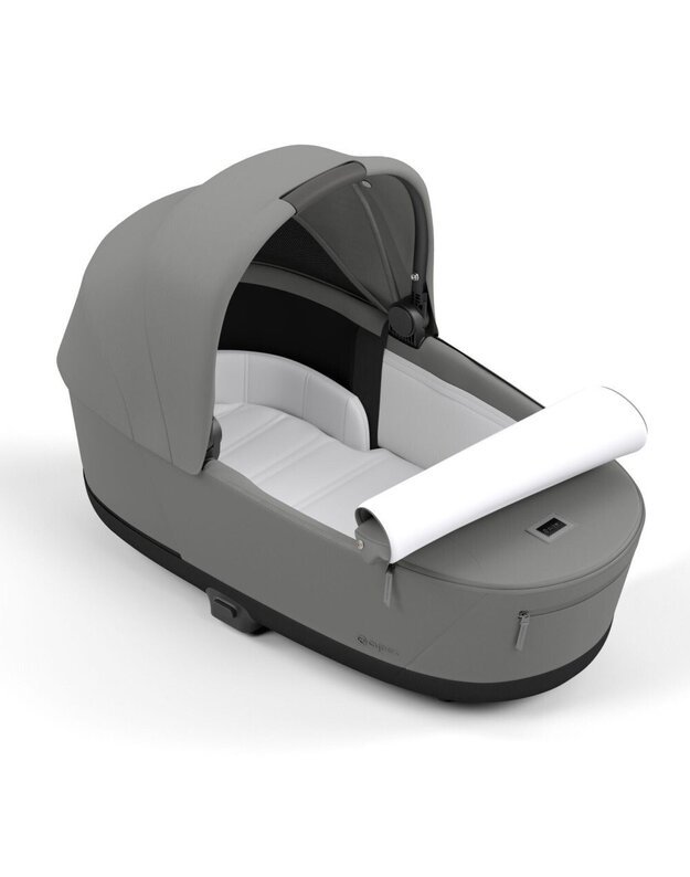 Vežimėlio lopšys Cybex Priam Lux Carry Cot V4 Mirage Grey, pilkas