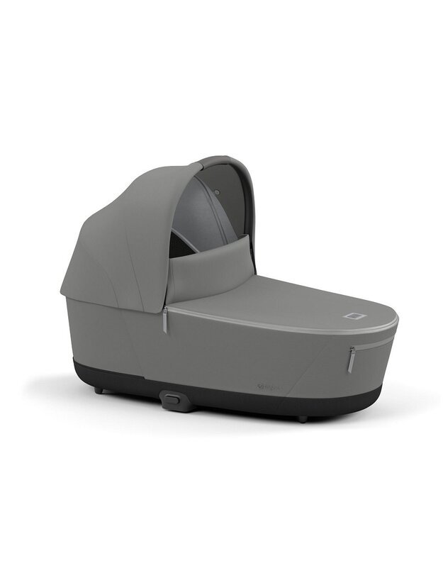 Vežimėlio lopšys Cybex Priam Lux Carry Cot V4 Mirage Grey, pilkas