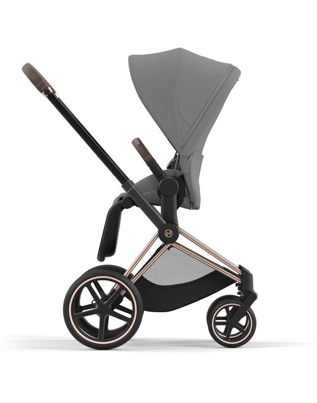 Vežimėlis CYBEX PRIAM V4 Mirage Grey, pilkas