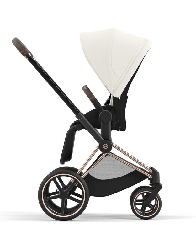 Vežimėlis CYBEX PRIAM V4 Off White, baltas