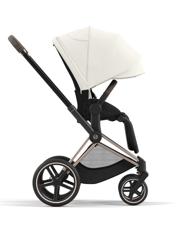 Vežimėlis CYBEX PRIAM V4 Off White, baltas