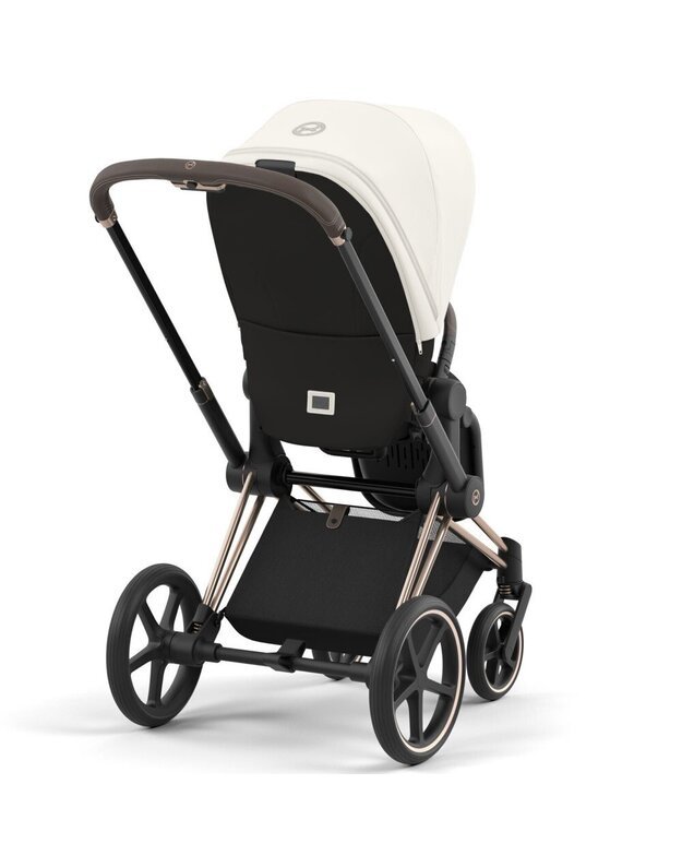 Vežimėlio CYBEX PRIAM V4 Off White komplektas 2in1, baltas