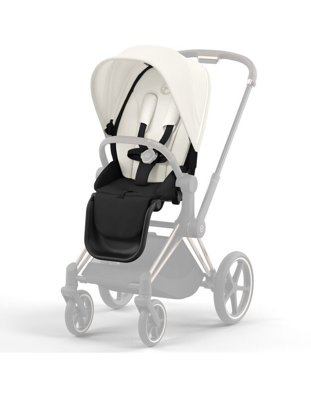 Vežimėlio sėdimoji dalis CYBEX PRIAM SEAT PACK V4 Off White, balta