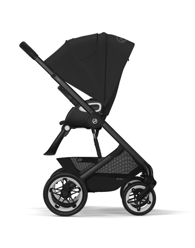 Vežimėlis Cybex Talos S Lux BLK Moon Black, juodas