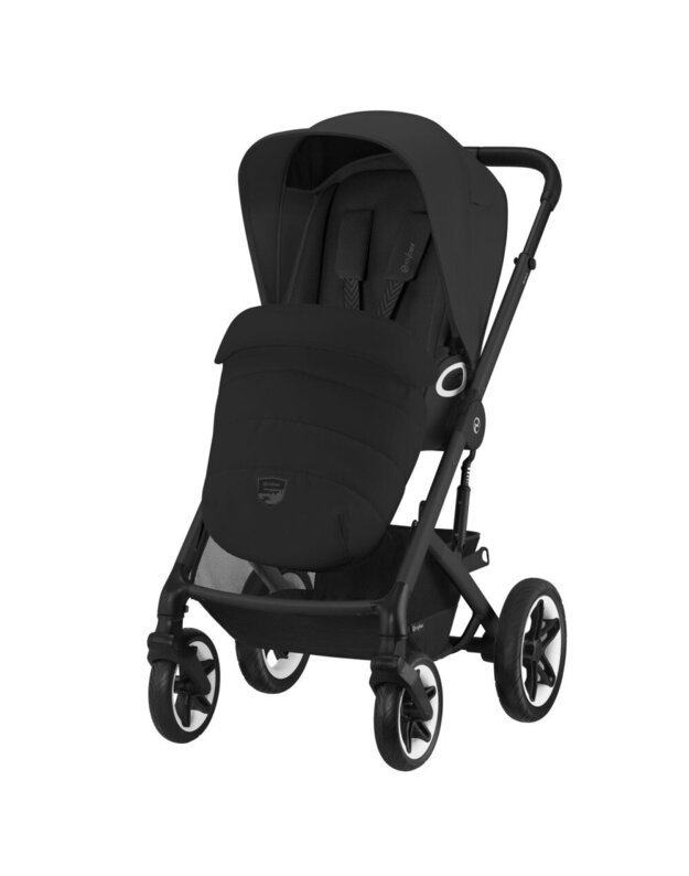 Vežimėlis Cybex Talos S Lux BLK Moon Black, juodas