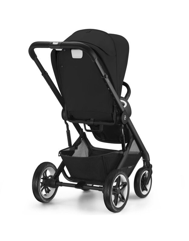 Vežimėlis Cybex Talos S Lux BLK Moon Black, juodas