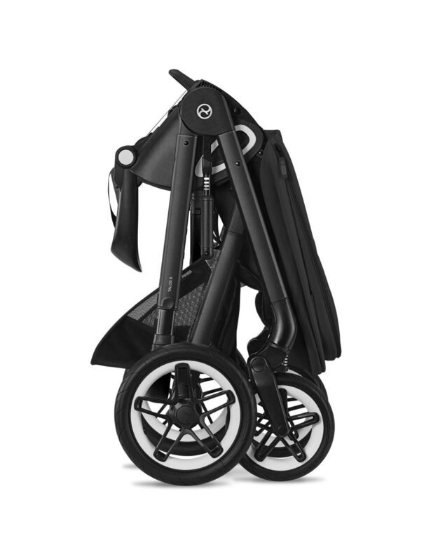 Vežimėlis Cybex Talos S Lux BLK Moon Black, juodas