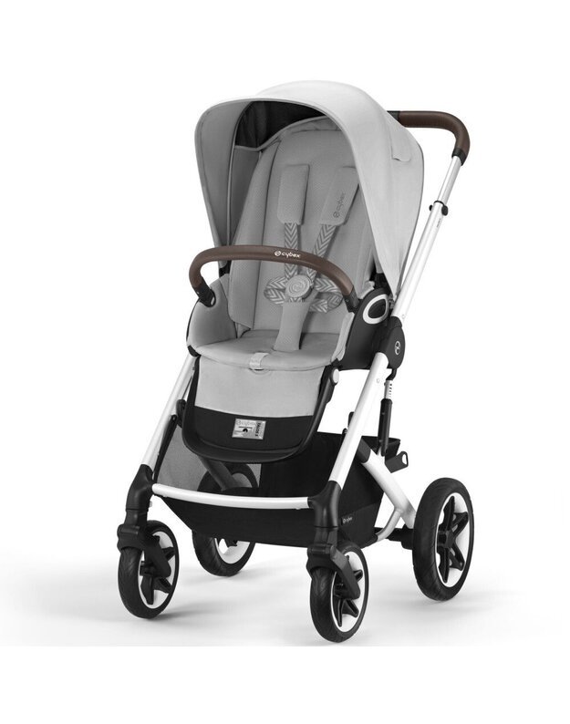 Vežimėlis Cybex Talos S Lux SLV Lava Grey, pilkas