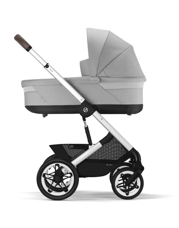 Vežimėlis Cybex Talos S Lux SLV Lava Grey, pilkas