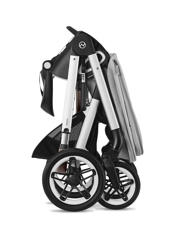 Vežimėlis Cybex Talos S Lux SLV Lava Grey, pilkas