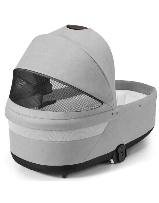 Vežimėlio lopšys Cybex Balios / Talos vežimėliams Carry Cot S Lux Lava Grey, pilkas