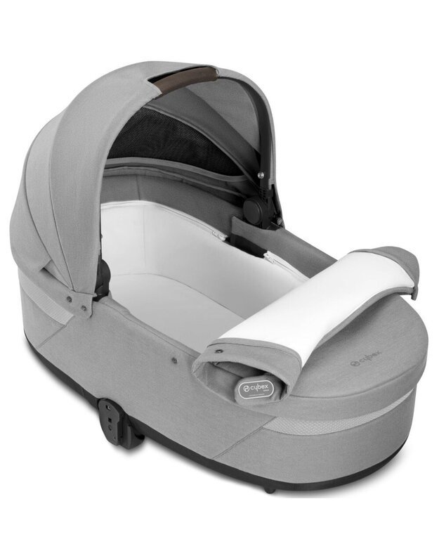 Vežimėlio lopšys Cybex Balios / Talos vežimėliams Carry Cot S Lux Lava Grey, pilkas