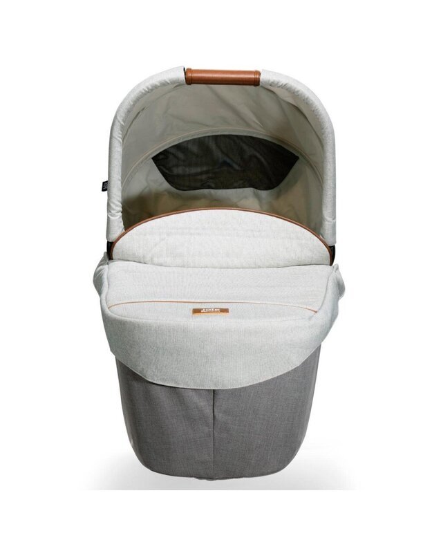 Vežimėlio lopšys Joie Ramble XL carrycot w/rc Oyster, balta-pilka