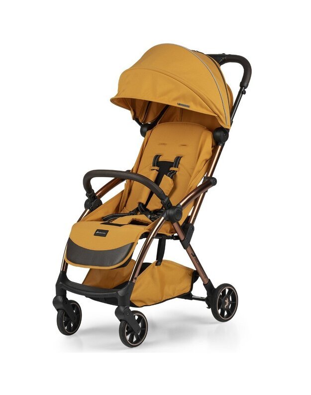 Vežimėlis Leclerc INFLUENCER AIR Golden Mustard, rudas