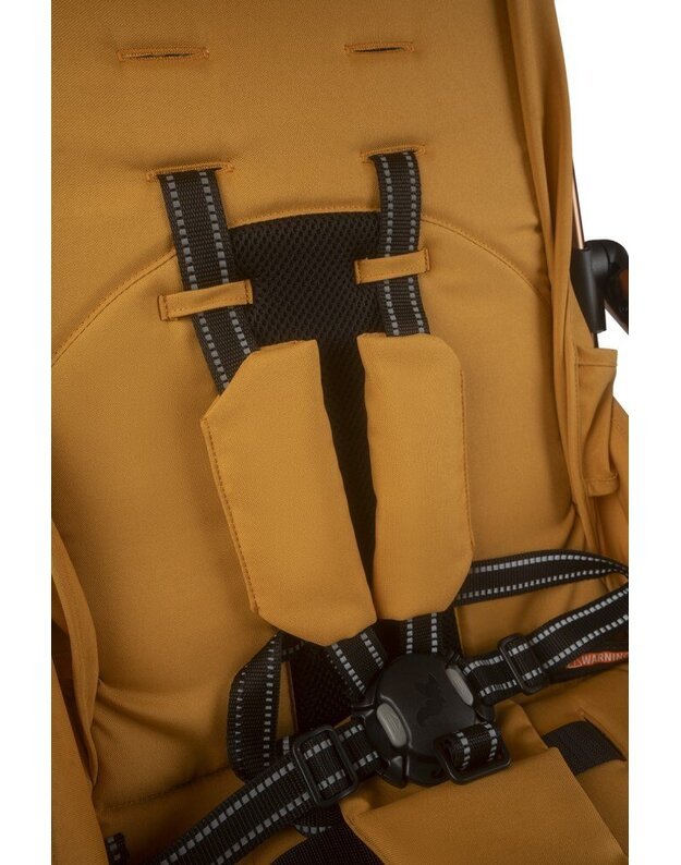Vežimėlis Leclerc INFLUENCER AIR Golden Mustard, rudas