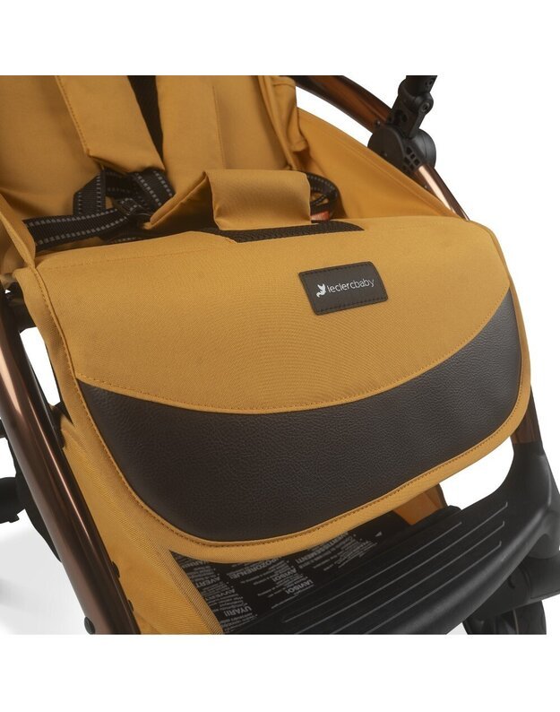Vežimėlis Leclerc INFLUENCER AIR Golden Mustard, rudas