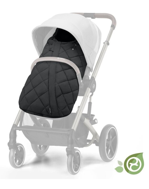 Cybex vežimėlio miegmaišis (vokelis) Snogga 2 Moon Black, juodas