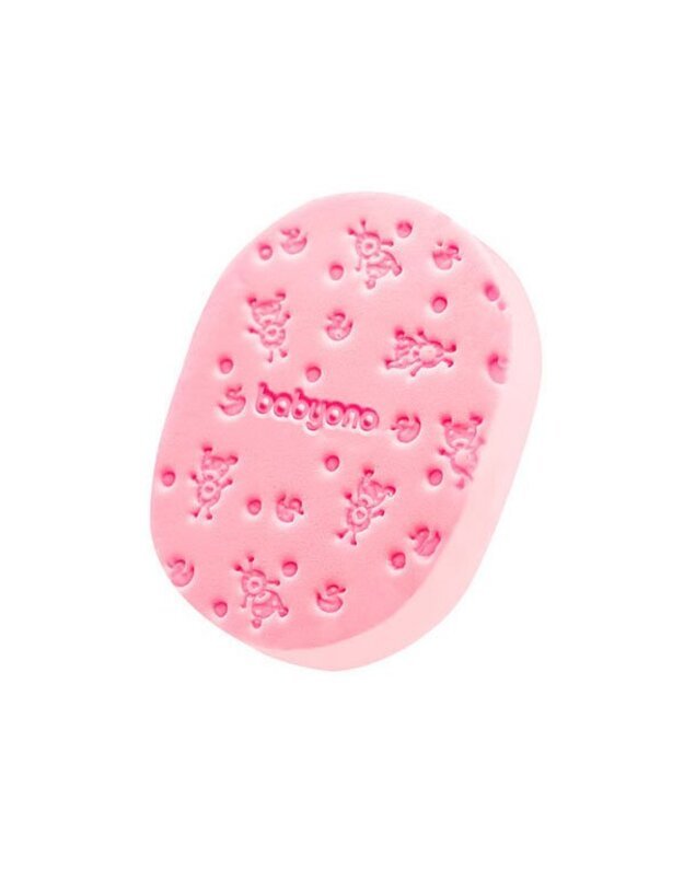 BabyOno minkšta kempinė kūdikiui, rožinė