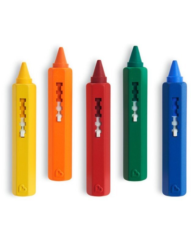 Munchkin spalvoti vonios pieštukai