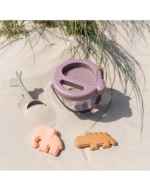 Done by Deer smėlio žaislų rinkinys Deer friends (5 dalių), rausvas 6