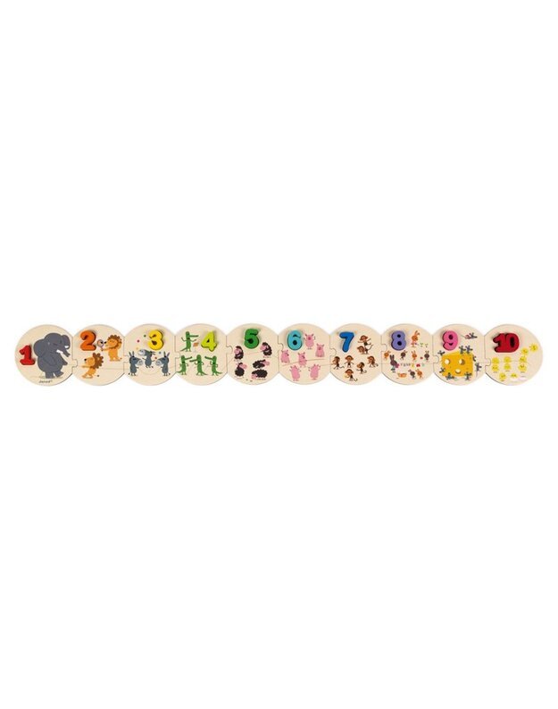 Janod educational number puzzle