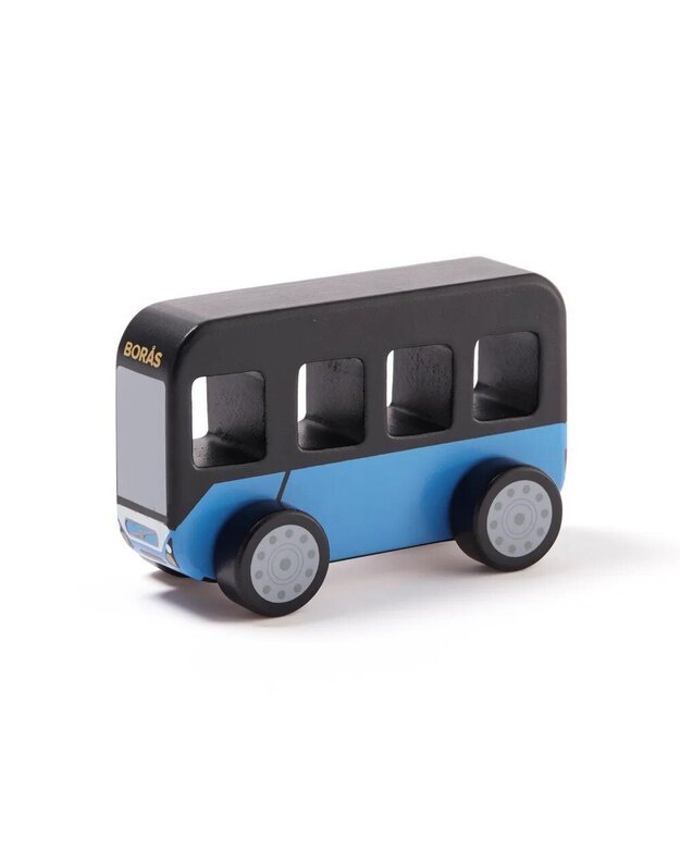 Kid's Concept medinė stumdoma mašinėlė - miesto autobusas Aiden