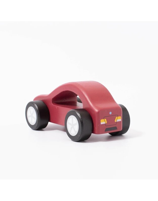 Kid's Concept medinė stumdoma mašinėlė - sedanas Aiden