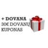 Dovana 30€ dovanų kuponas!
